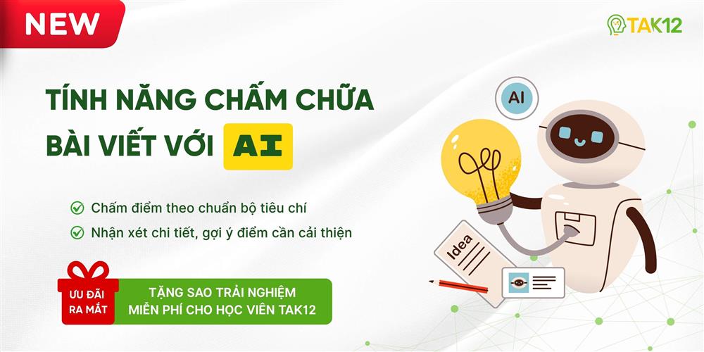 Tính năng chấm chữa bằng AI